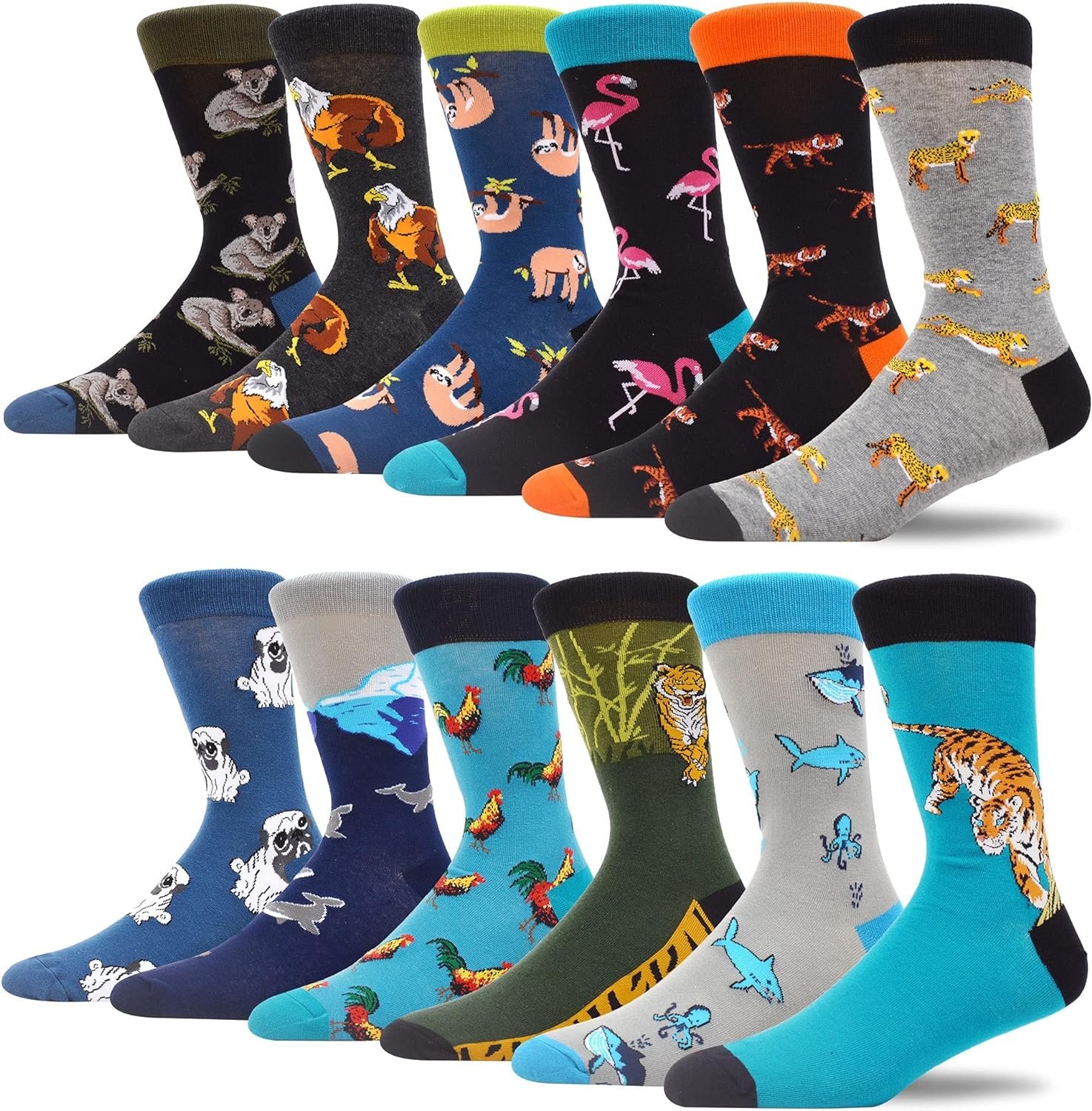 MAKABO Men’s Fun Dress Socks Packs Review