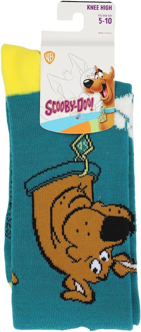 Bioworld Scooby Doo Knit Scooby Heads With Chenille Paws Women’s Knee High Socks Review