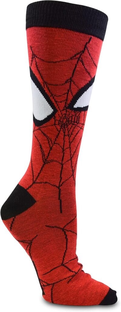 Marvel Spiderman Spider-Man Venom Costume 2 Pack Casual Crew Sock